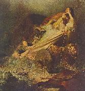 Rembrandt, The abduction of Proserpina